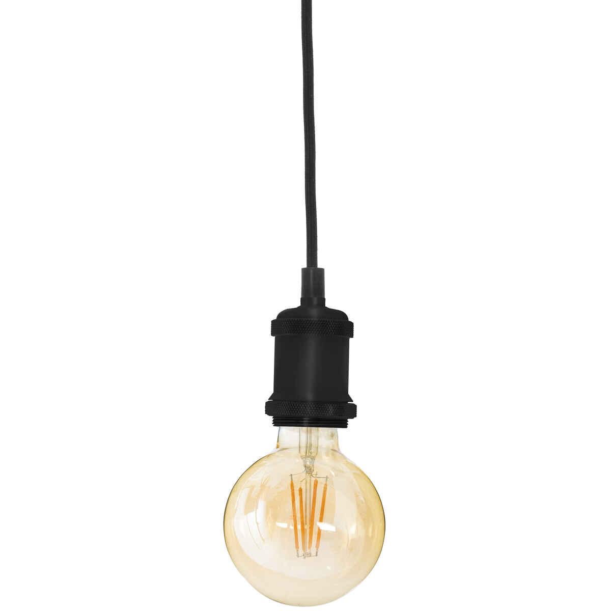 SUSPENSION METAL NOIR D.5CM