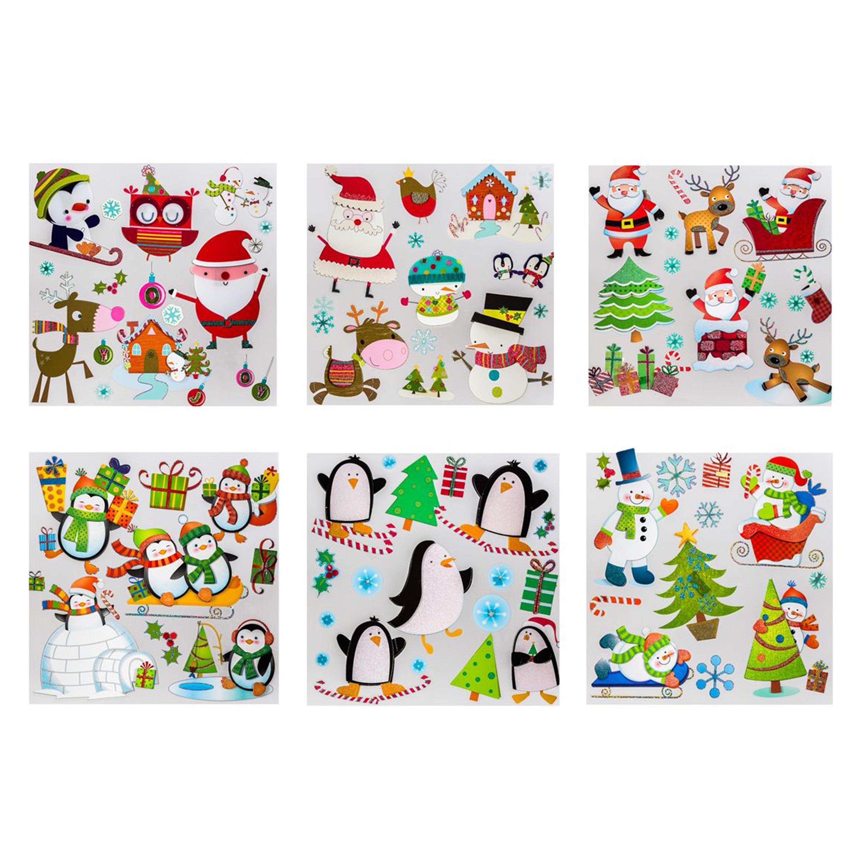 STICKERS FUNNY 3D 30X30CM