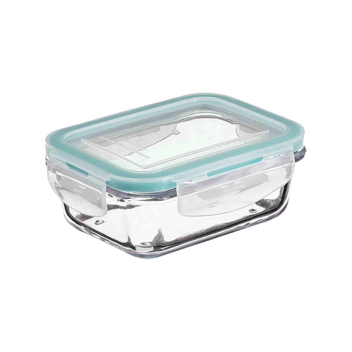 BOITE VERRE RECTANGLE CLIPS 540ML