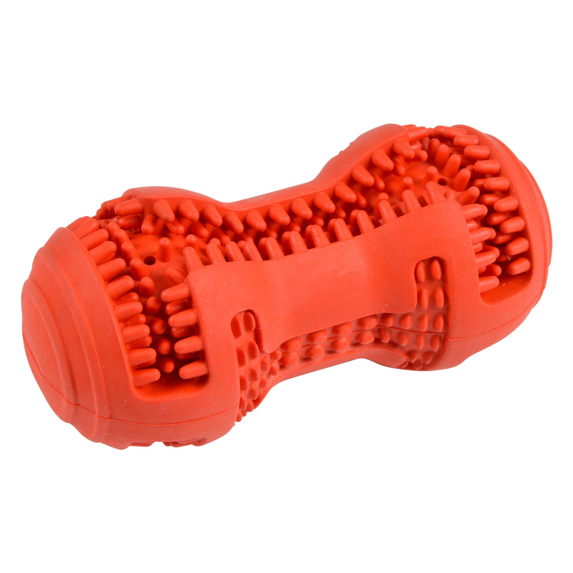 JOUET OS DISTRIBUTEUR FRIANDISES 10X5X5CM ROUGE