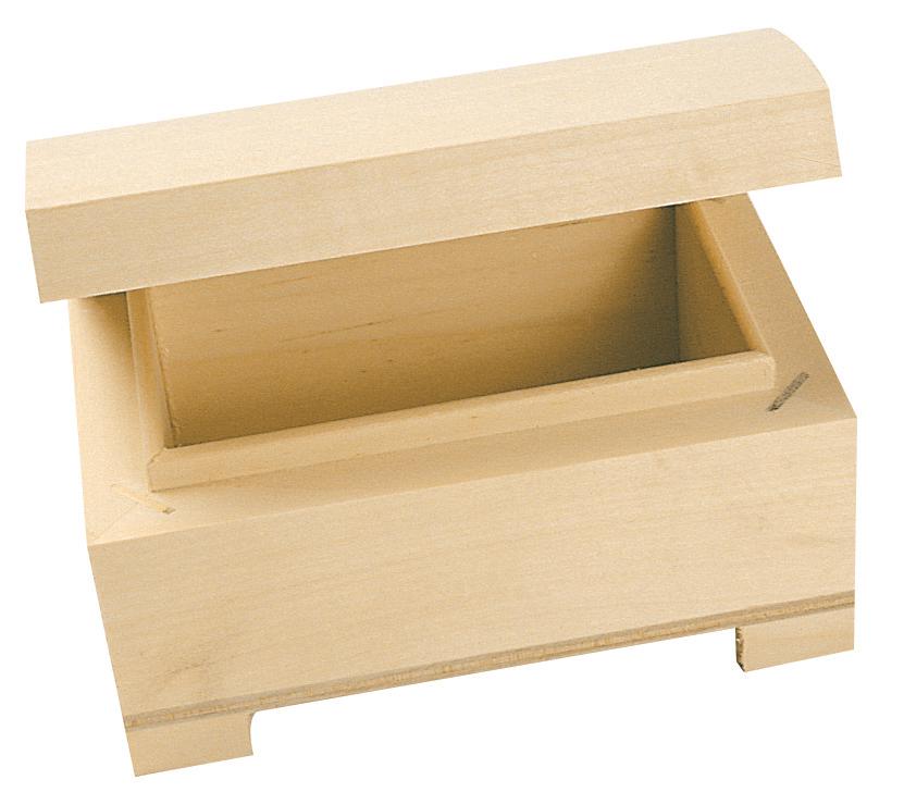 COFFRET BOIS CORSAIRE 13.5 X 9 X 7.5 CM
