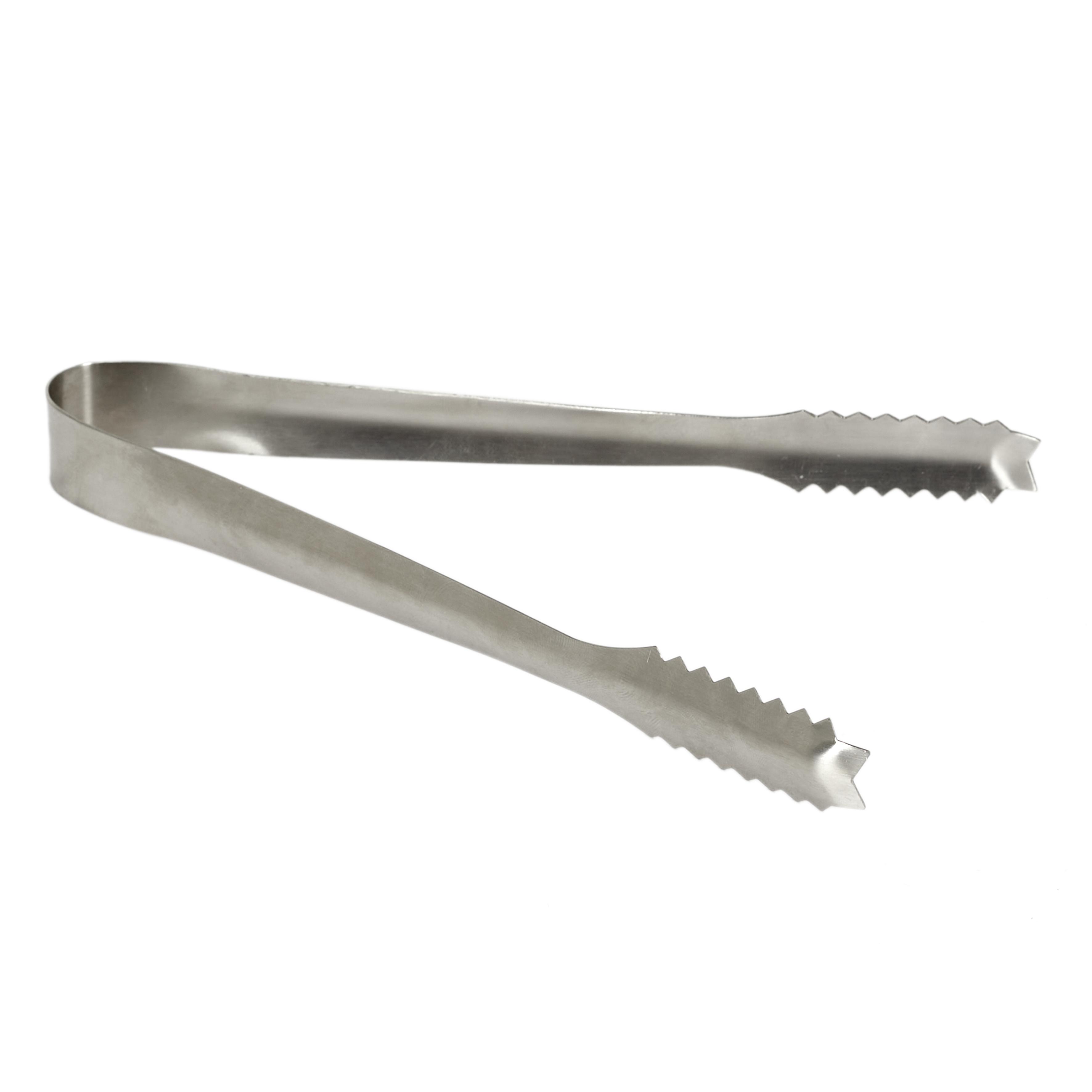 PINCE A GLACON INOX 17CM