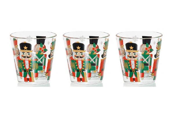 3 VERRES CASSE NOISETTE 25CL