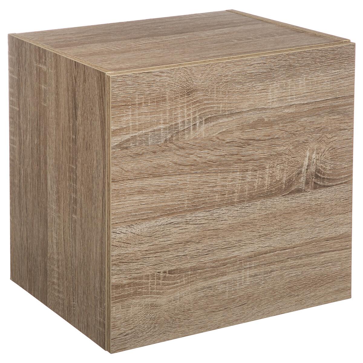 ETAGERE AVEC PORTE NATUREL FIXUP 36.5X30CM