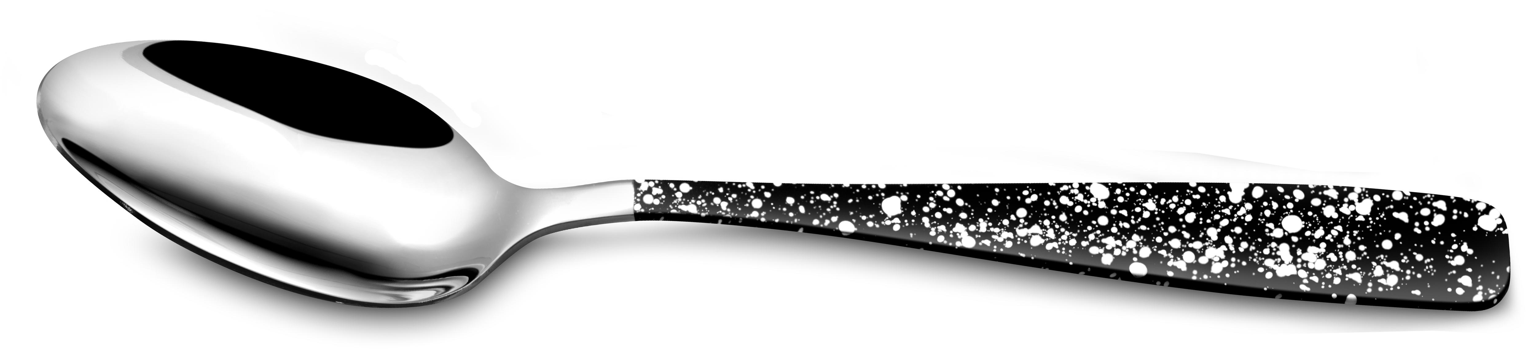 TORONTO CUILLERE SOUPE INOX NOIR BLANC