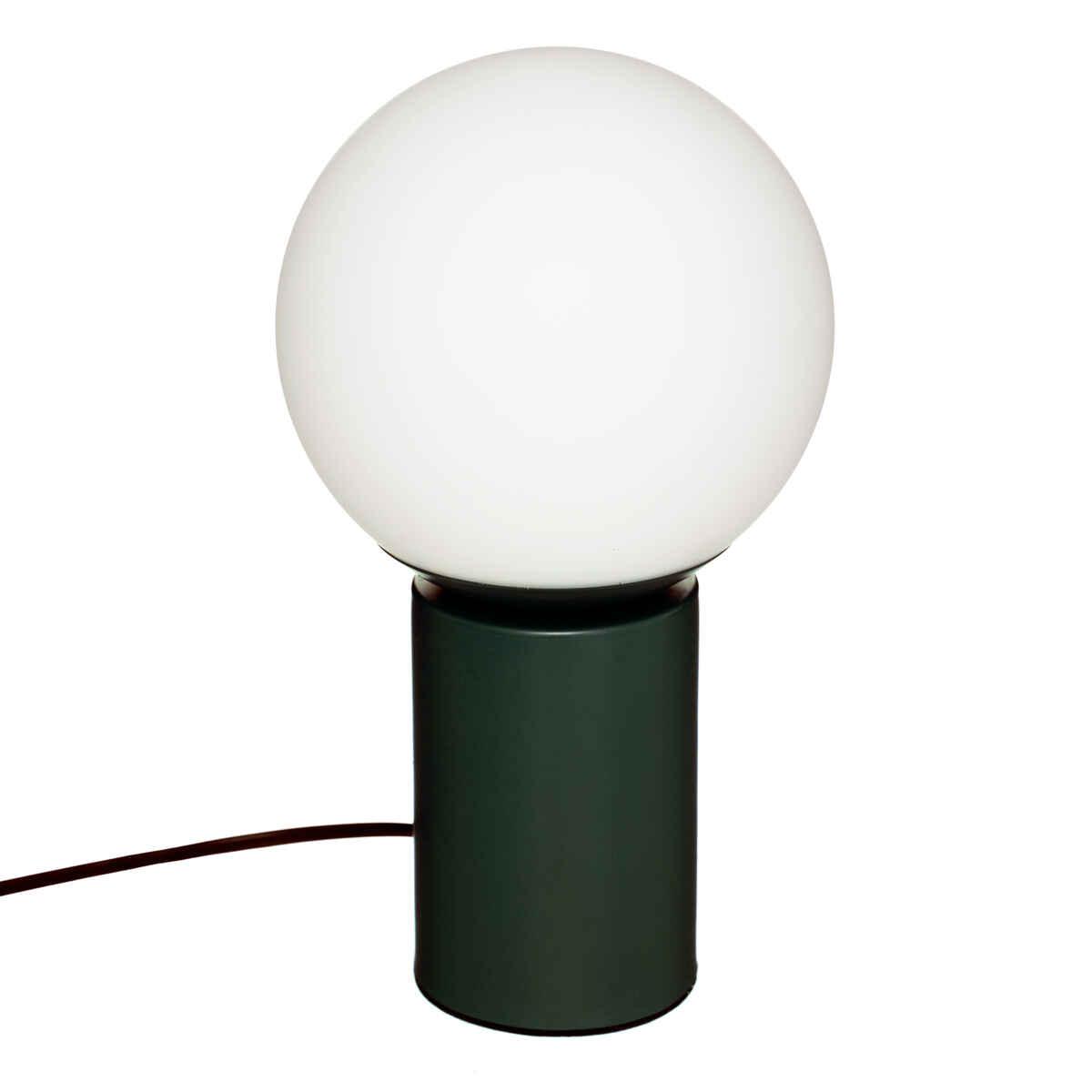 LAMPE TOUCH BOULE LOU CEDRE H.26CM