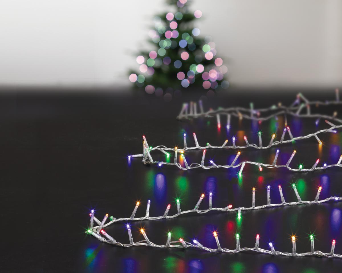 GUIRLANDE EXTERIEUR CLUSTER 1000LEDS MULTICOLORE