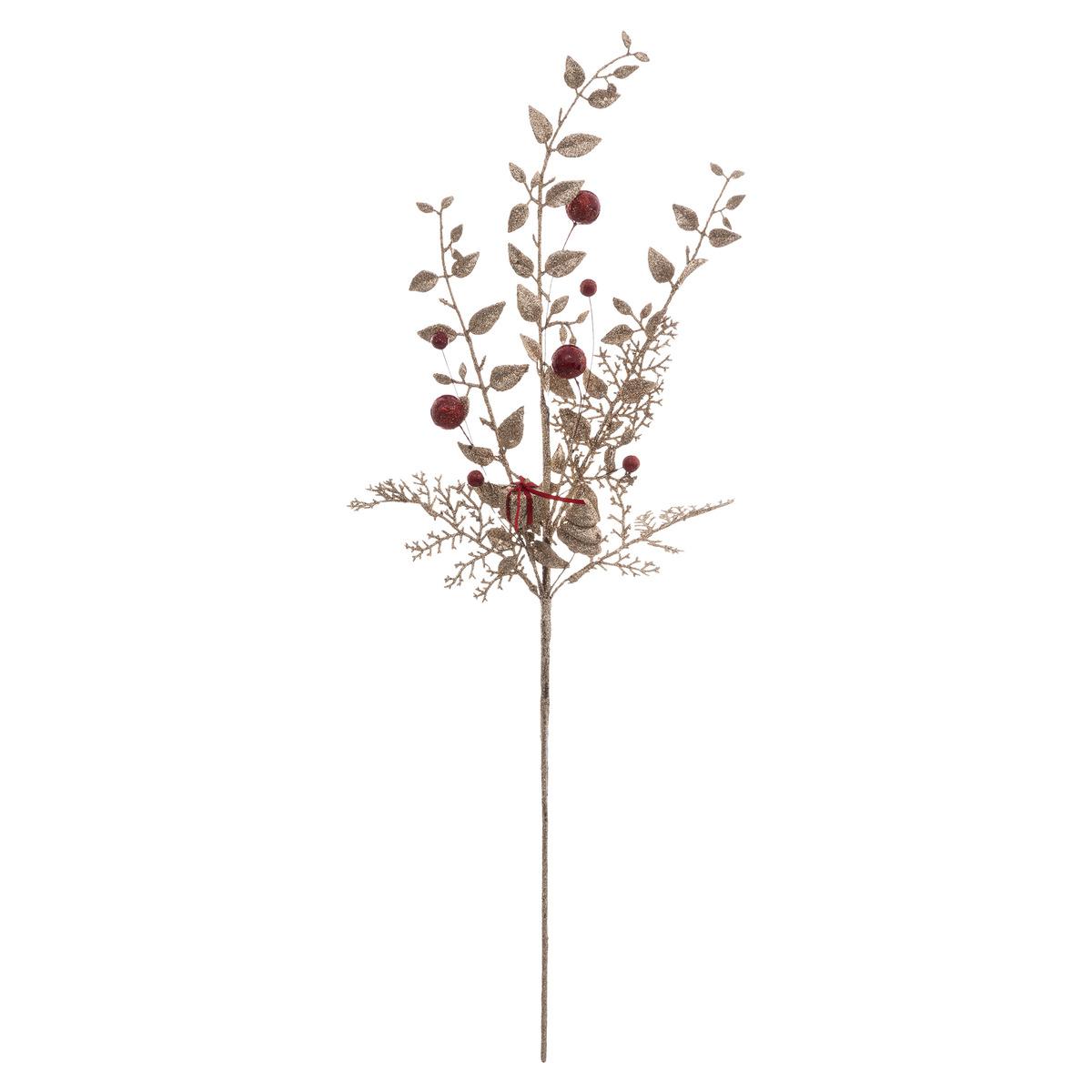 BRANCHE COMPOSITION SAPIN OR 75CM