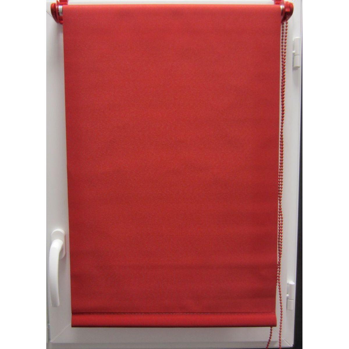 STORE ENROULEUR TAMISANT 120X180CM ROUGE