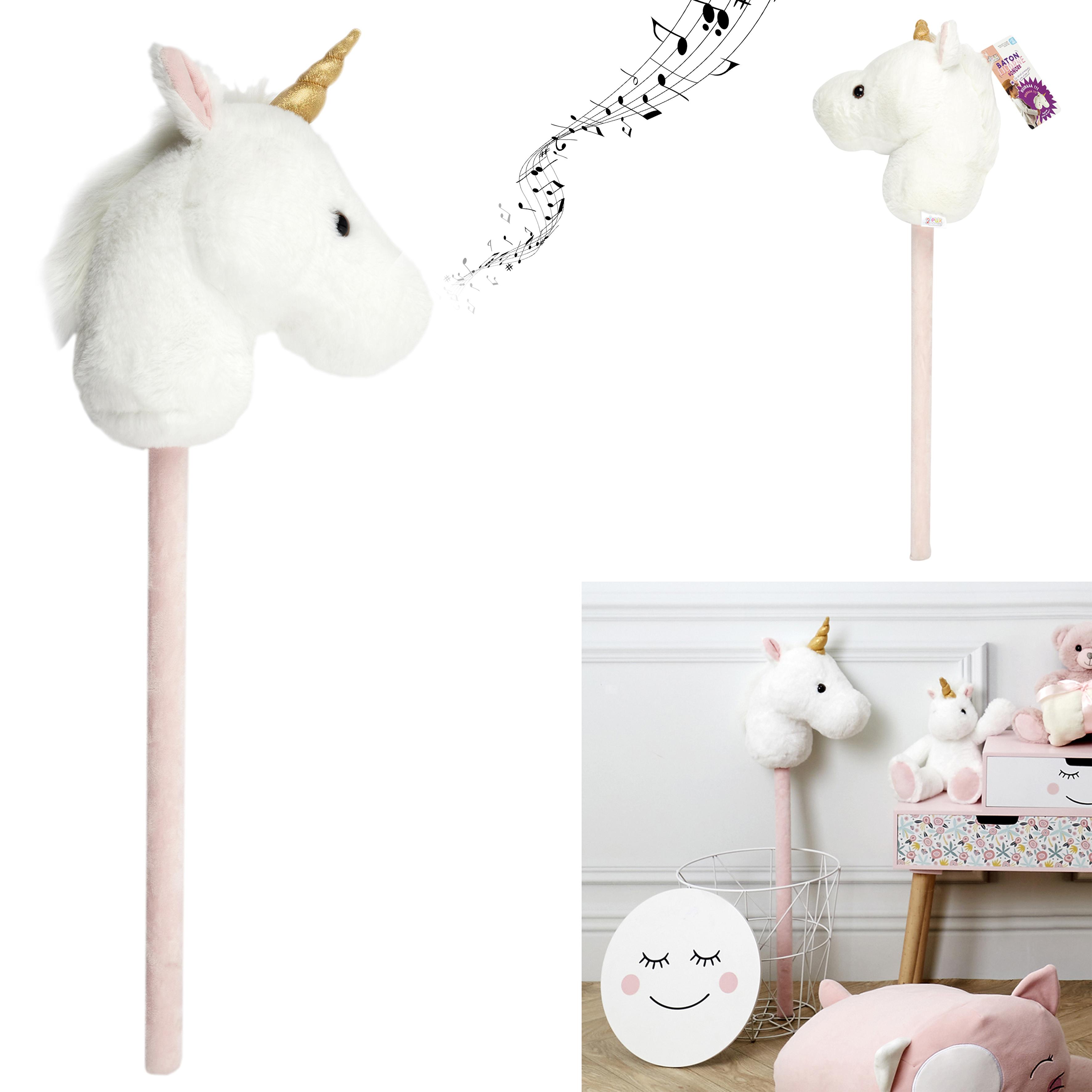 BATON SONORE LICORNE 75CM
