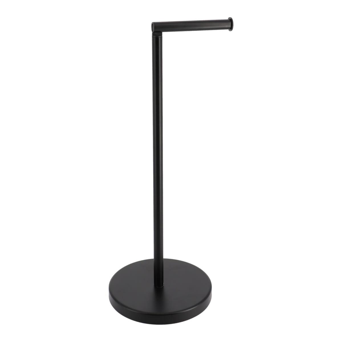 RESERVE ET DEROULEUR PAPIER WC METAL NOIR