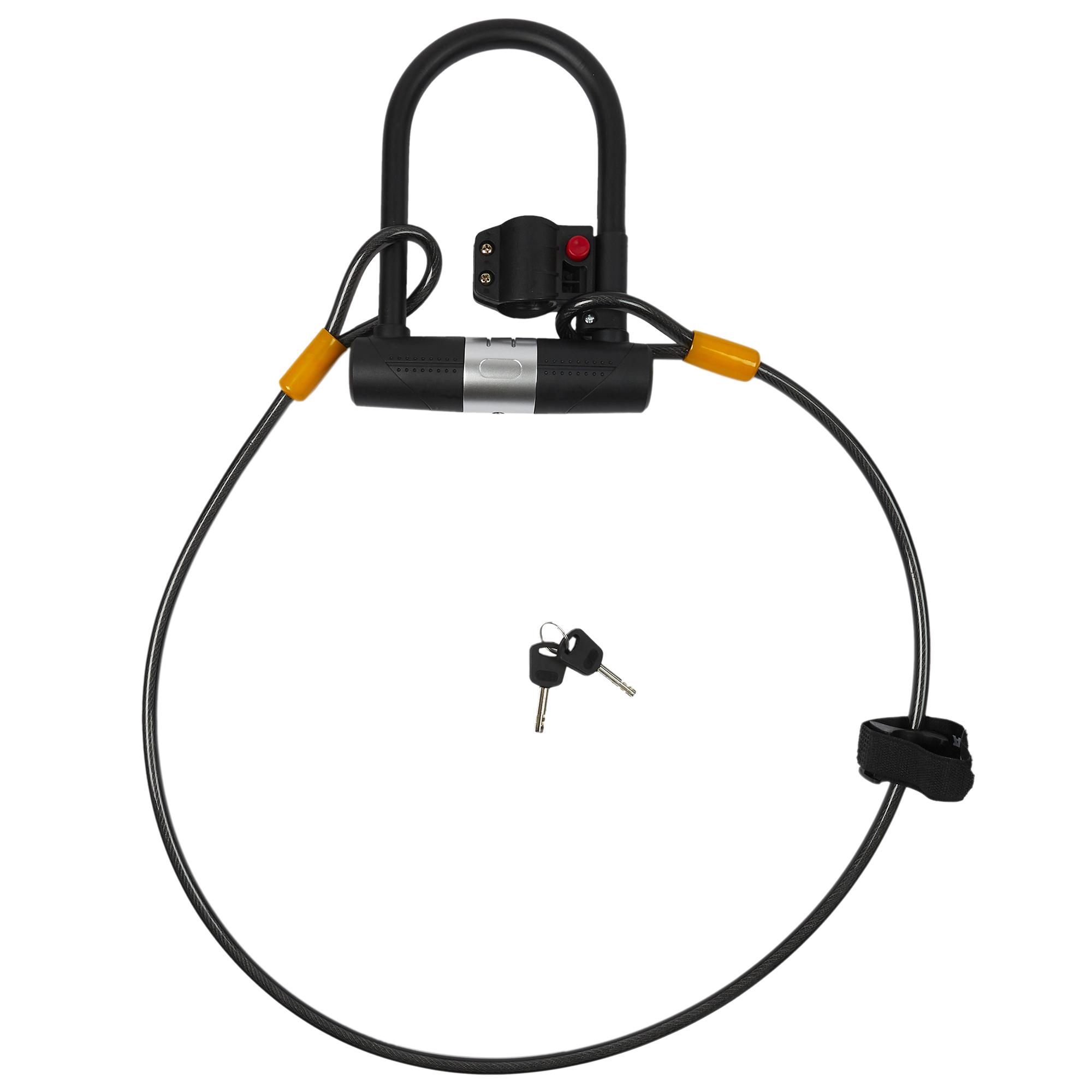 ANTIVOL U CABLE A CLES
