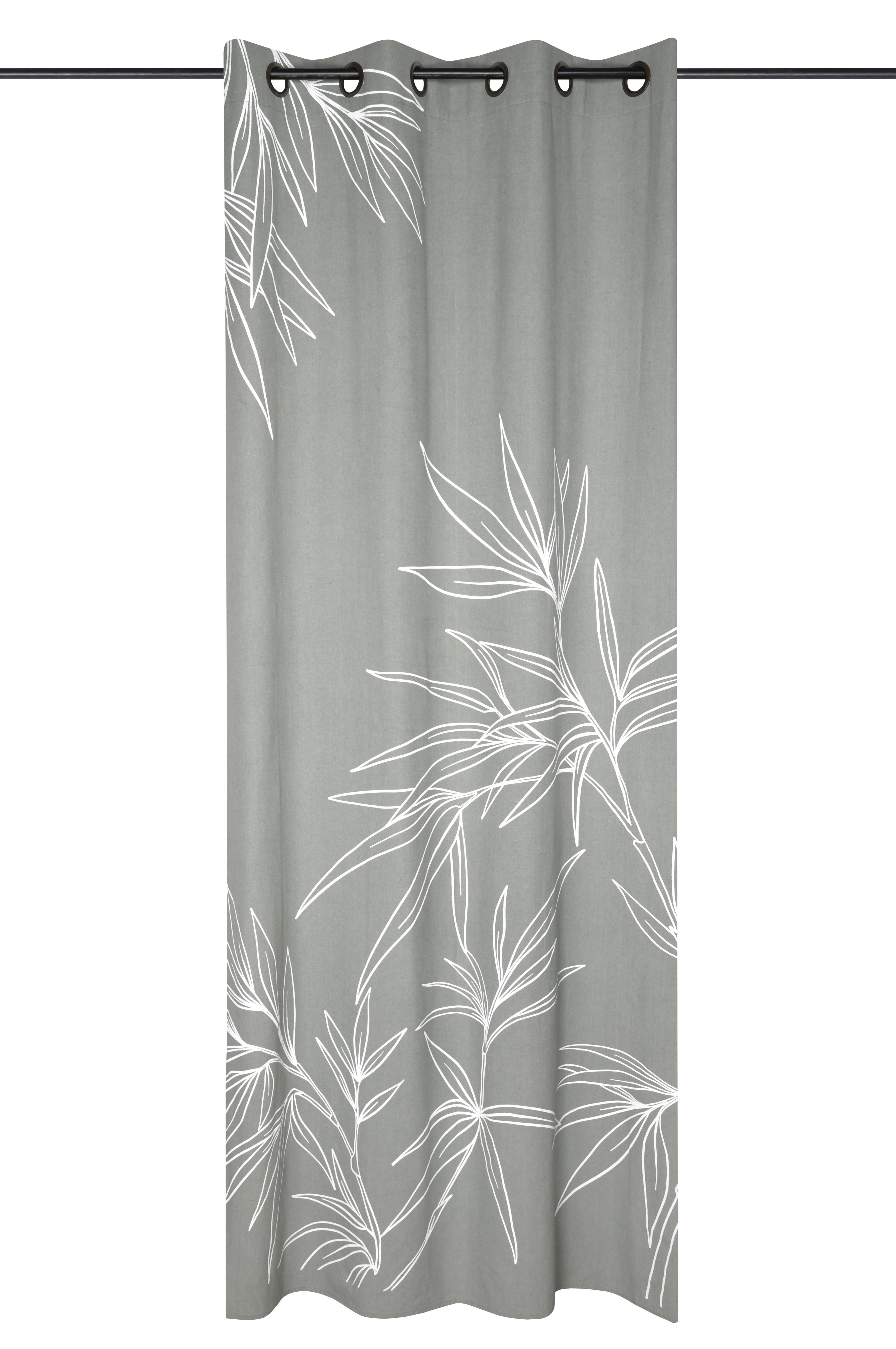 ASANA RIDEAU 140X260CM OEILSAUGE COTON RECYCLE