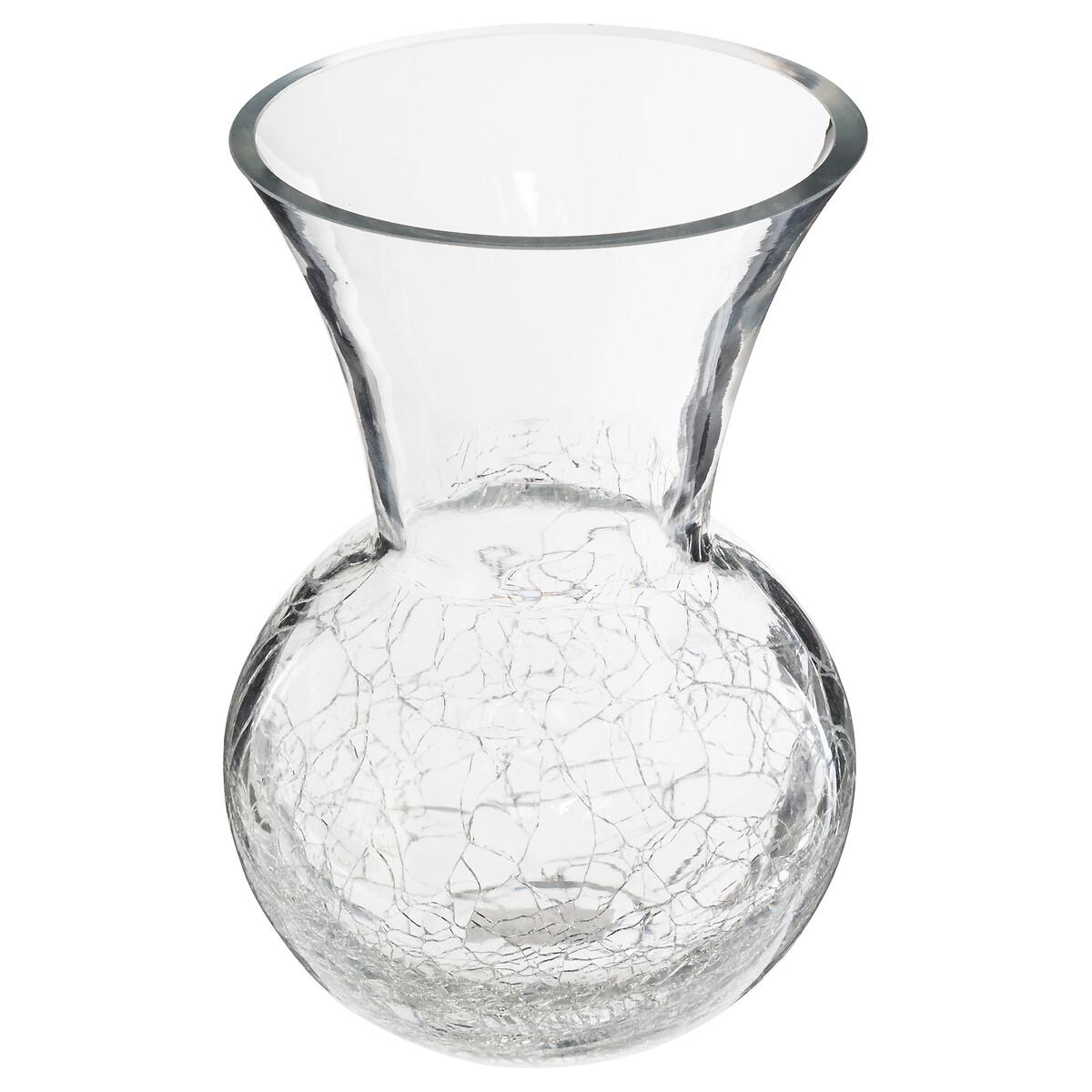 VASE BOULE EVASE CRAQUELE H.22.5CM
