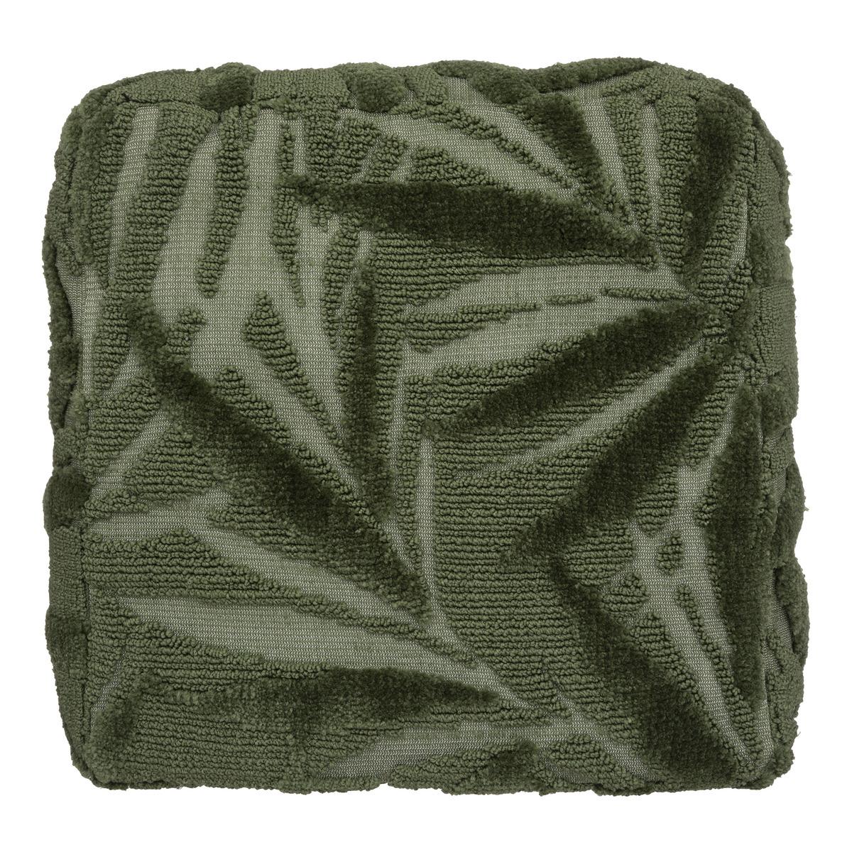 COUSSIN SOL TUFT MISKA VERT 48X48X14CM
