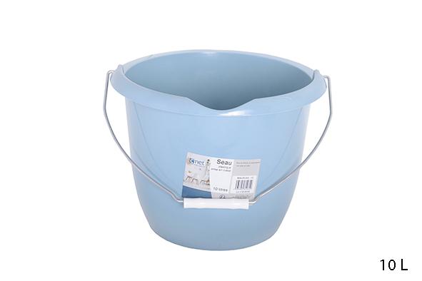 SEAU PLASTIQUE 10L BLEU NEPTUNE