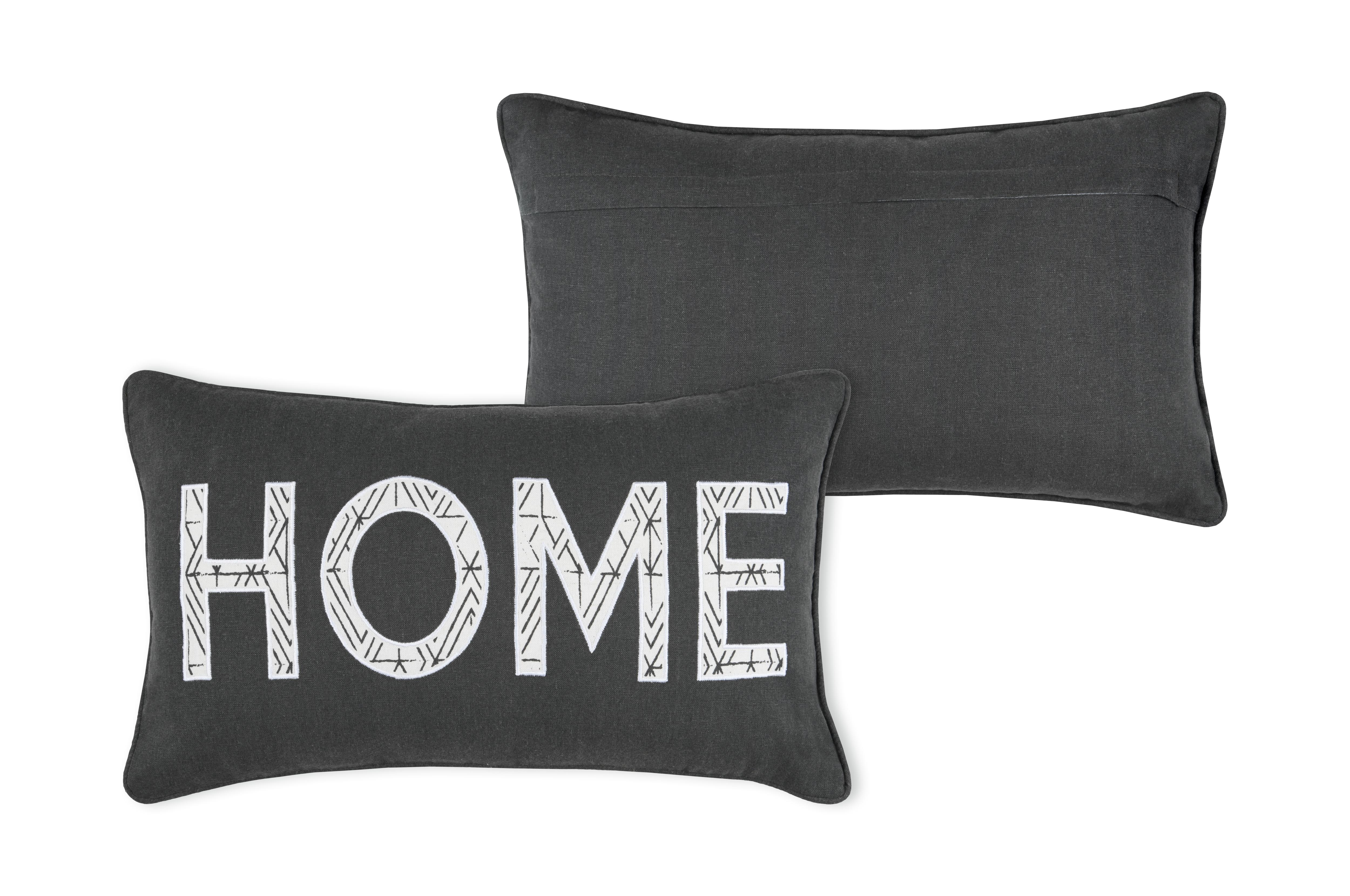 BIRMINGHAM COUSSIN 30X50CM CARBONE COTON RECYCLE