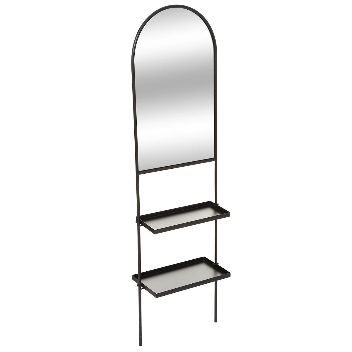 MIROIR SUR PIED METAL D.40X140CM