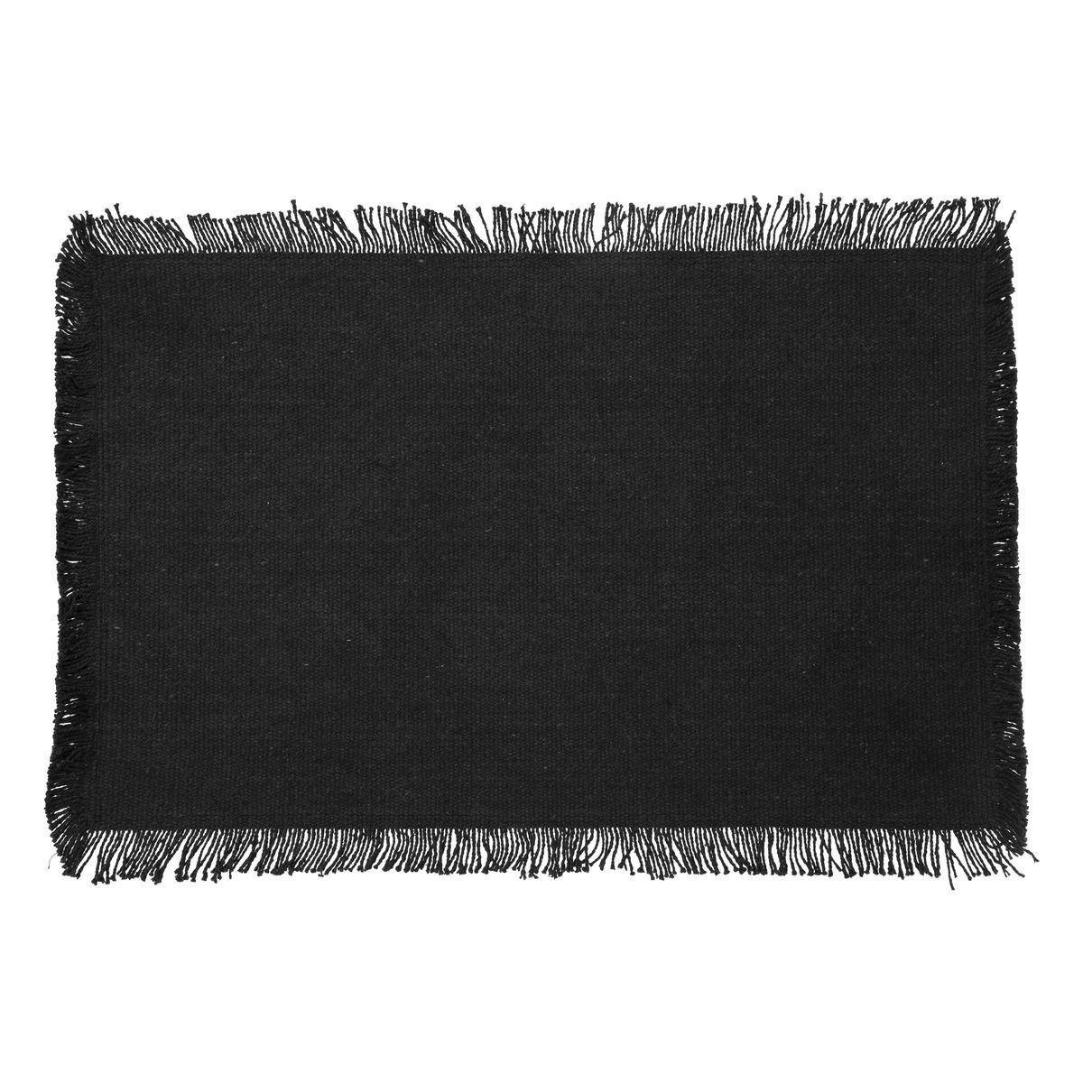 SET DE TABLE MAHA NOIR 45X30CM