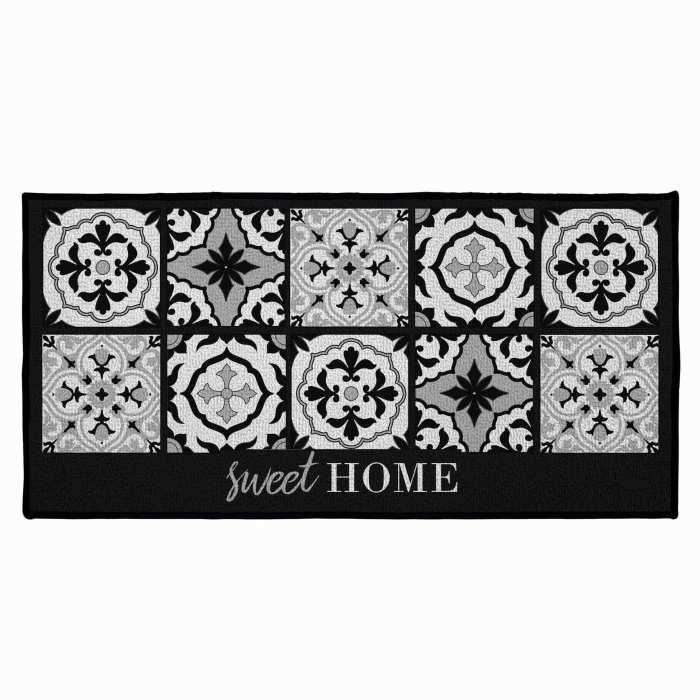 TAPIS DECO RECTANGLE 57X115 CM IMPRIME ALFAMA