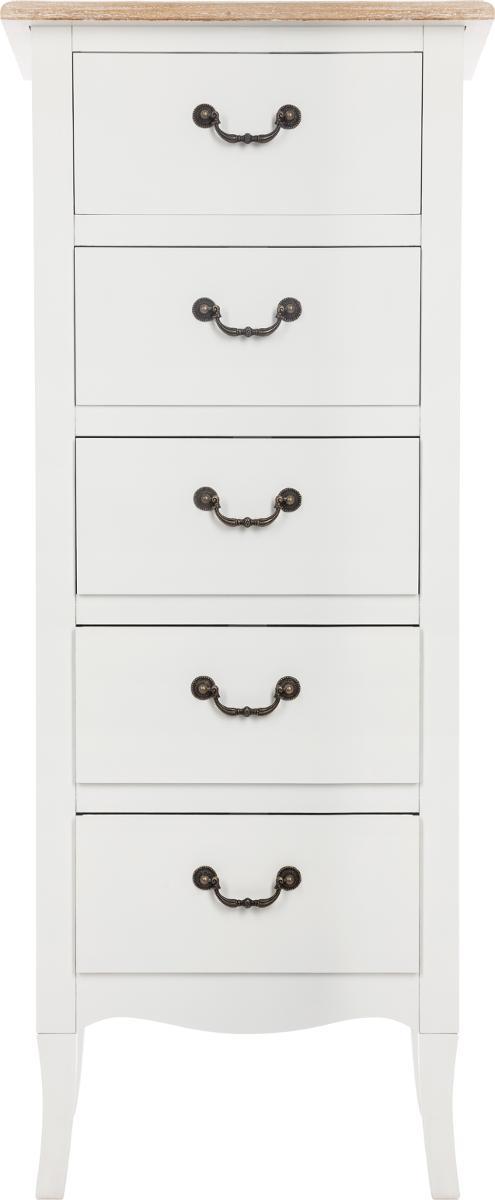 Chiffonnier Chrysa 5 Tiroirs Naturel