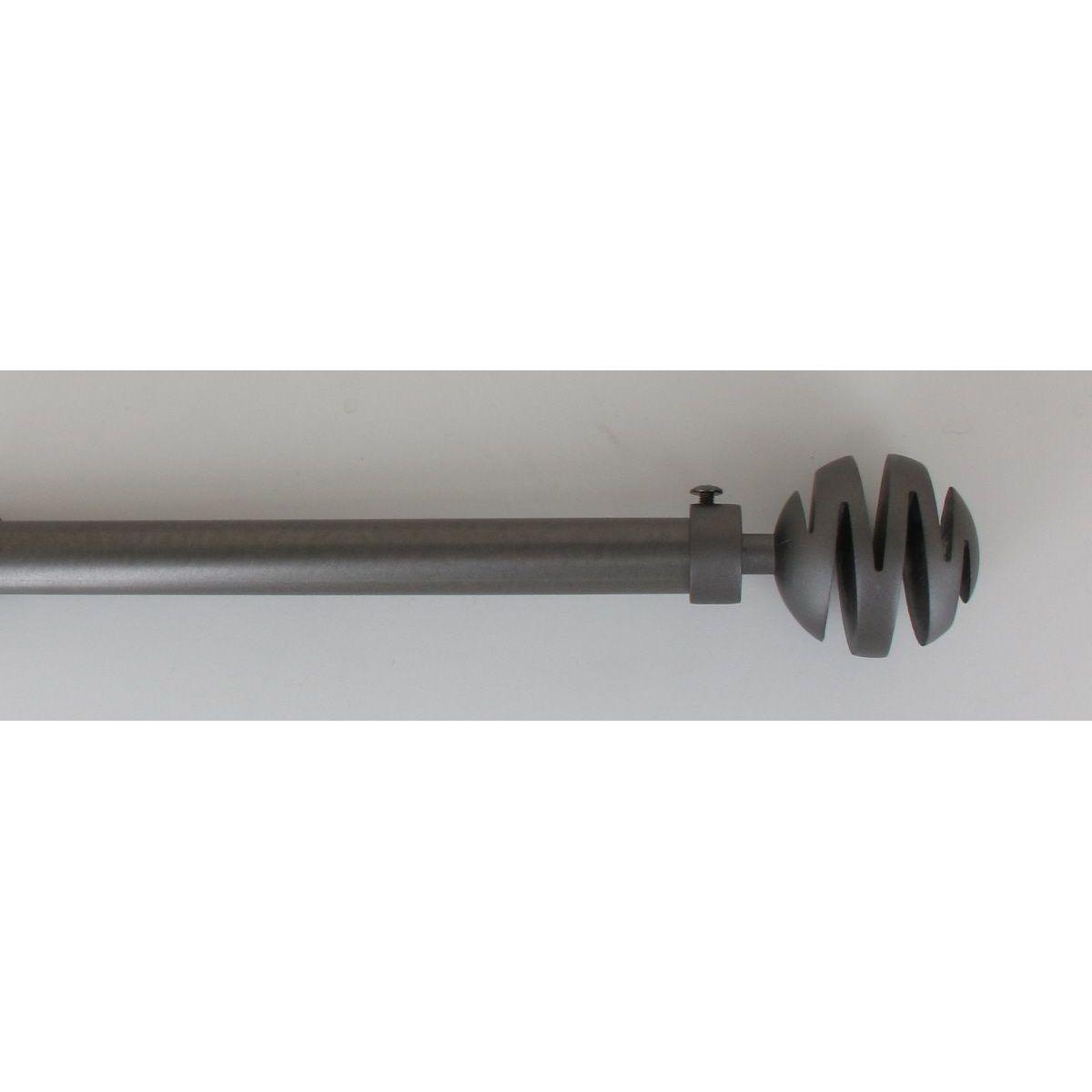 KIT EXT 210 380 CM D19 EMBOUT VILLALOUISE GRIS BETON