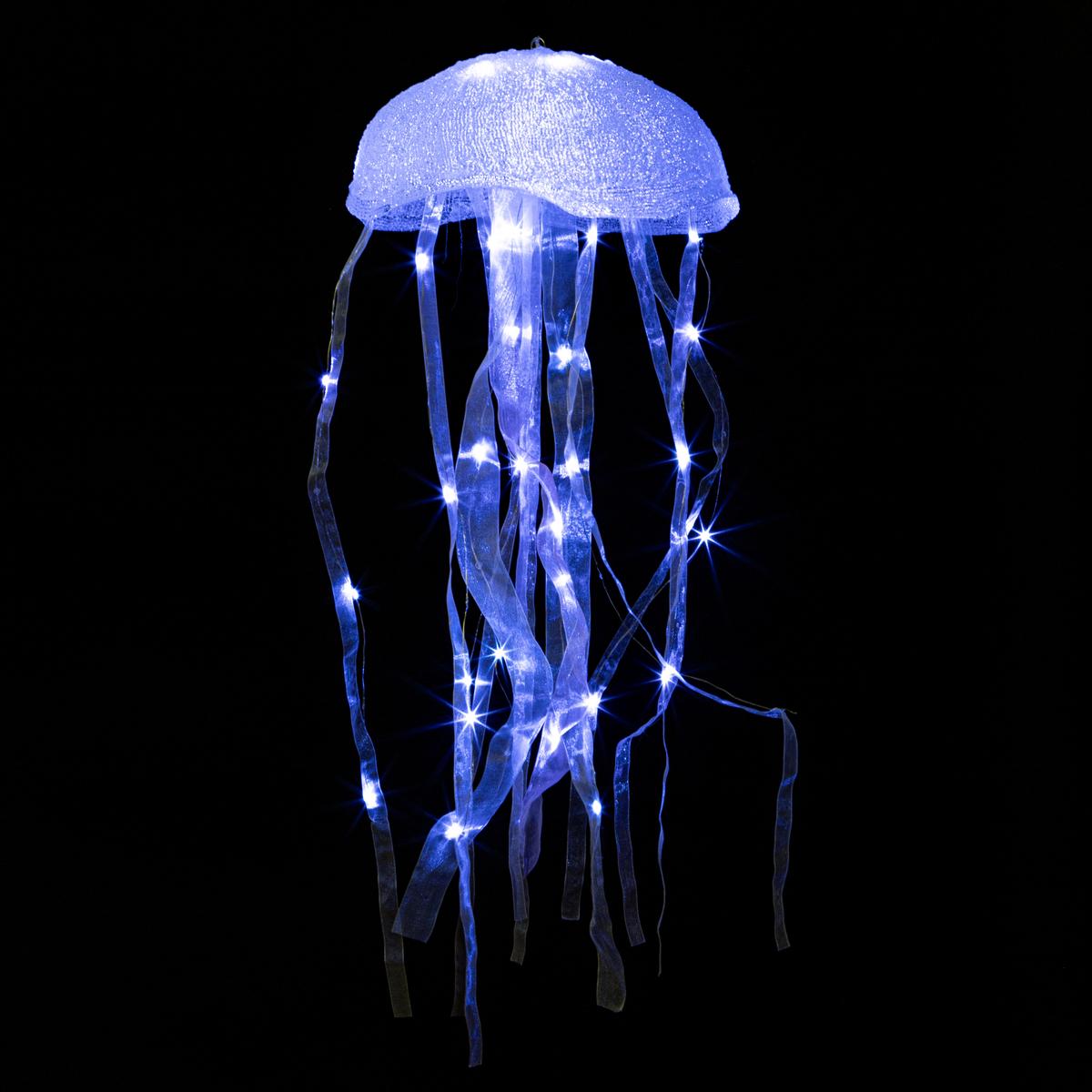 FORME ACRYLIQUE EXTERIEUR MEDUSE 72LEDS D.33CM