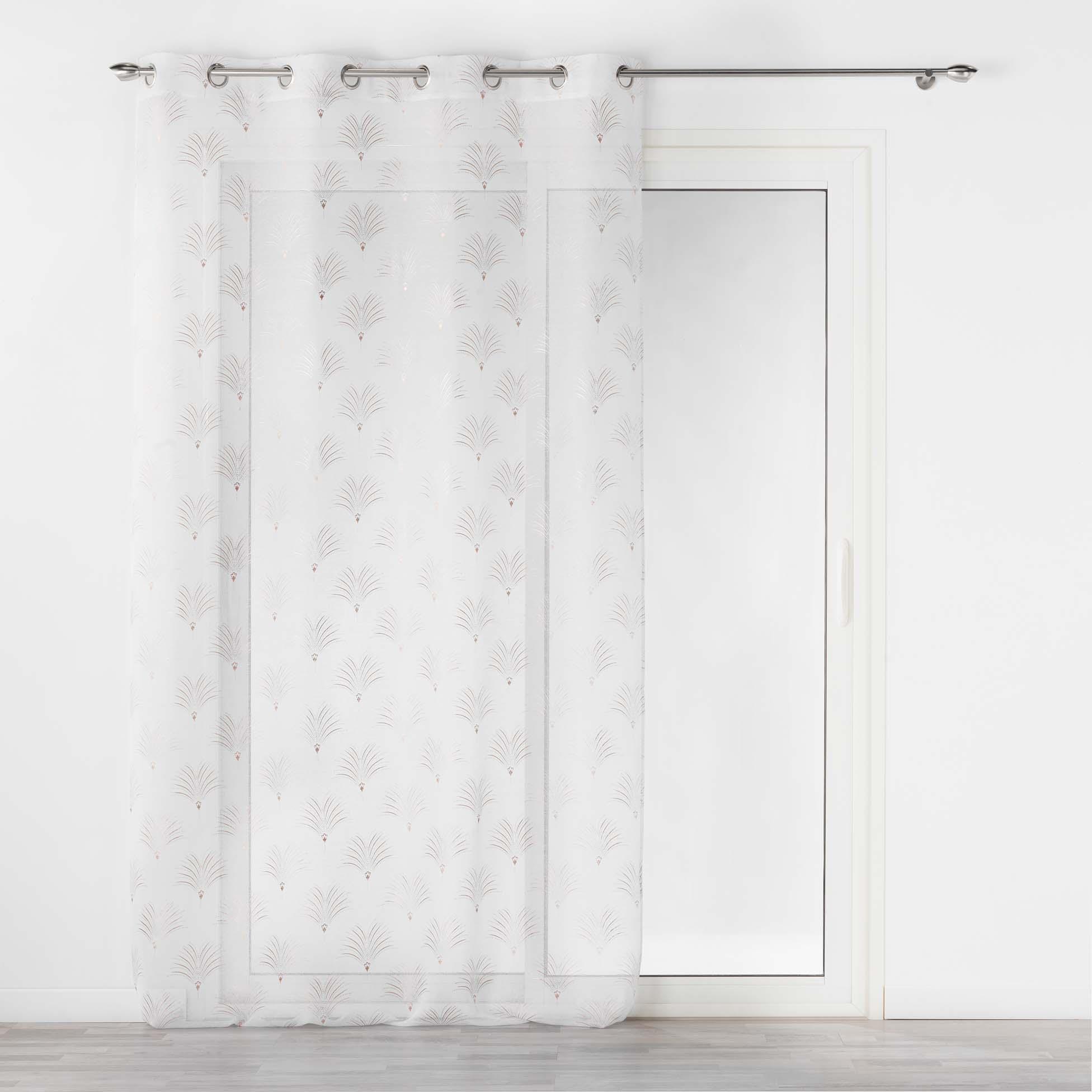 PANNEAU OEILLETS 140X240CM METALLISE ARCADIE