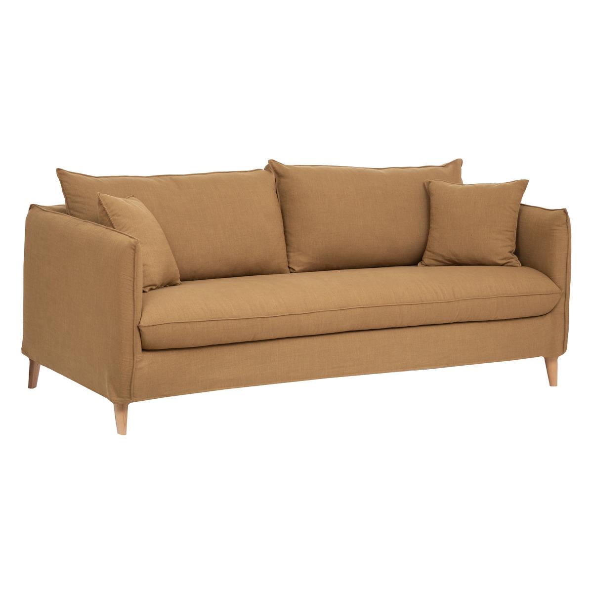 CANAPE 3 PLACES BOLERO OCRE