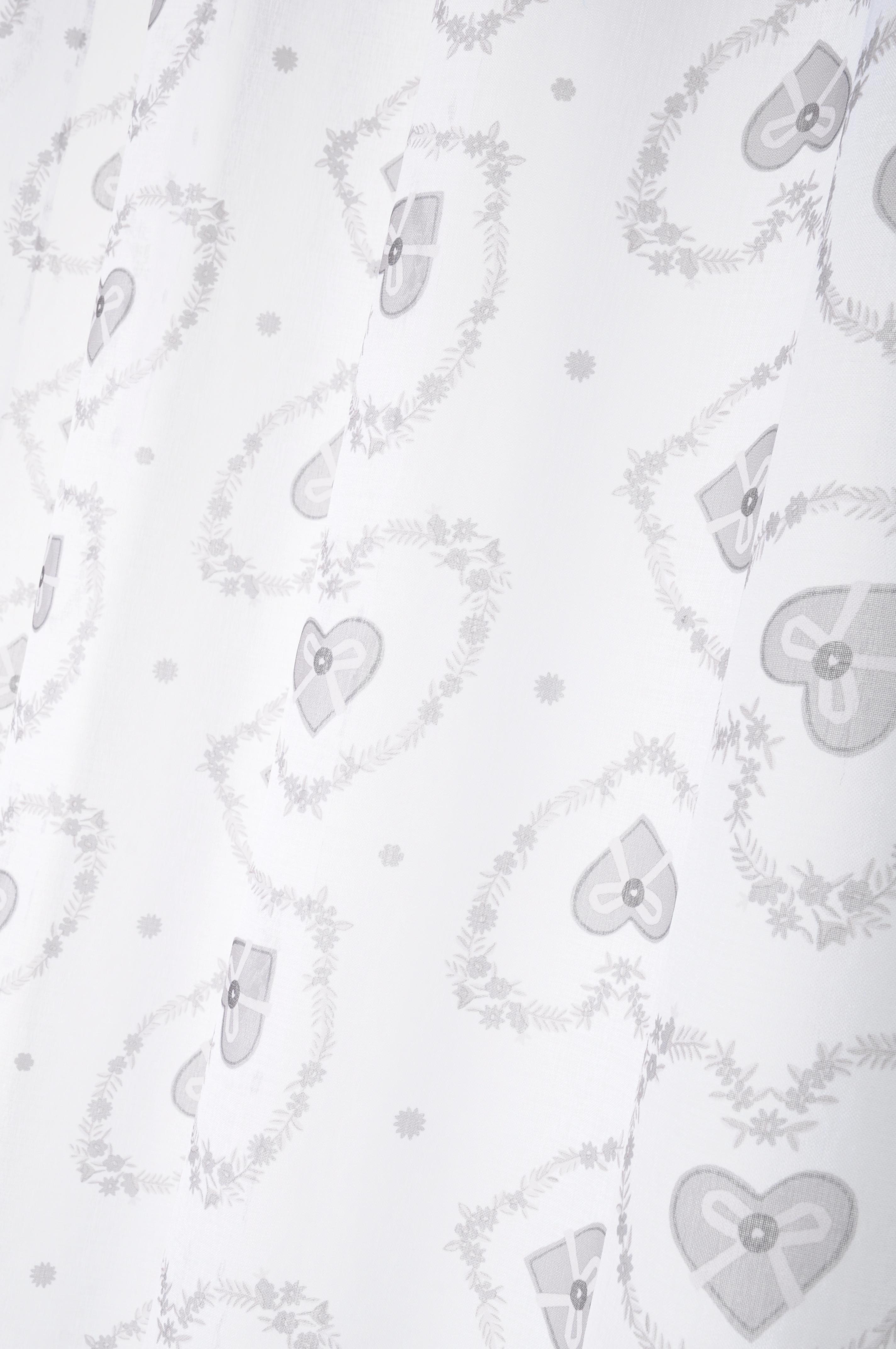 PAULINE VOILE 135X260 GRIS