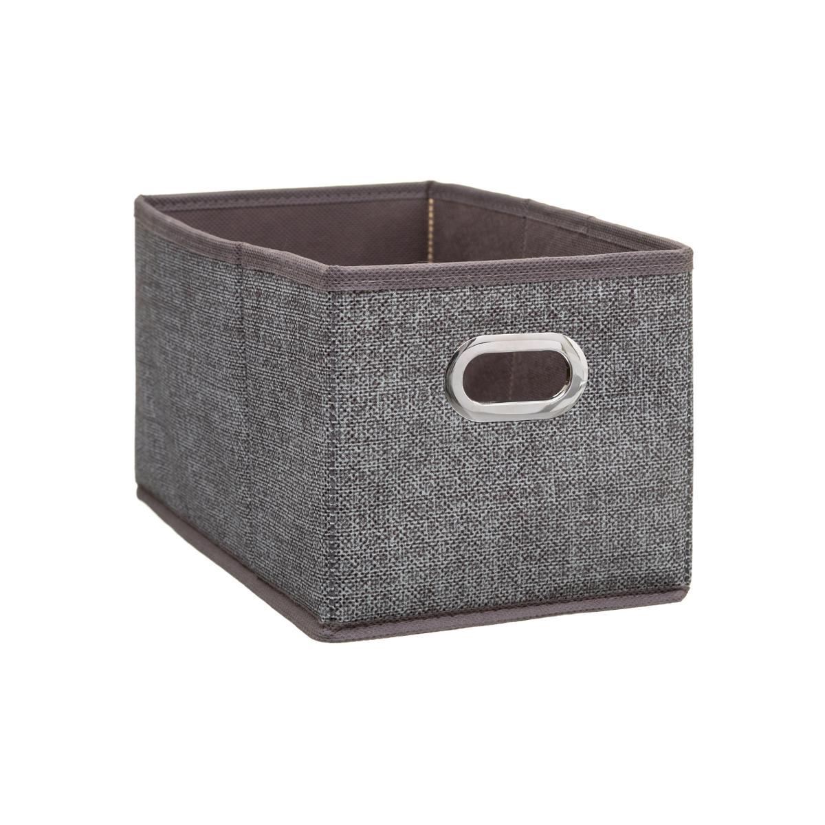BOITE DE RANGEMENT 15X31CM MARRON CHINE