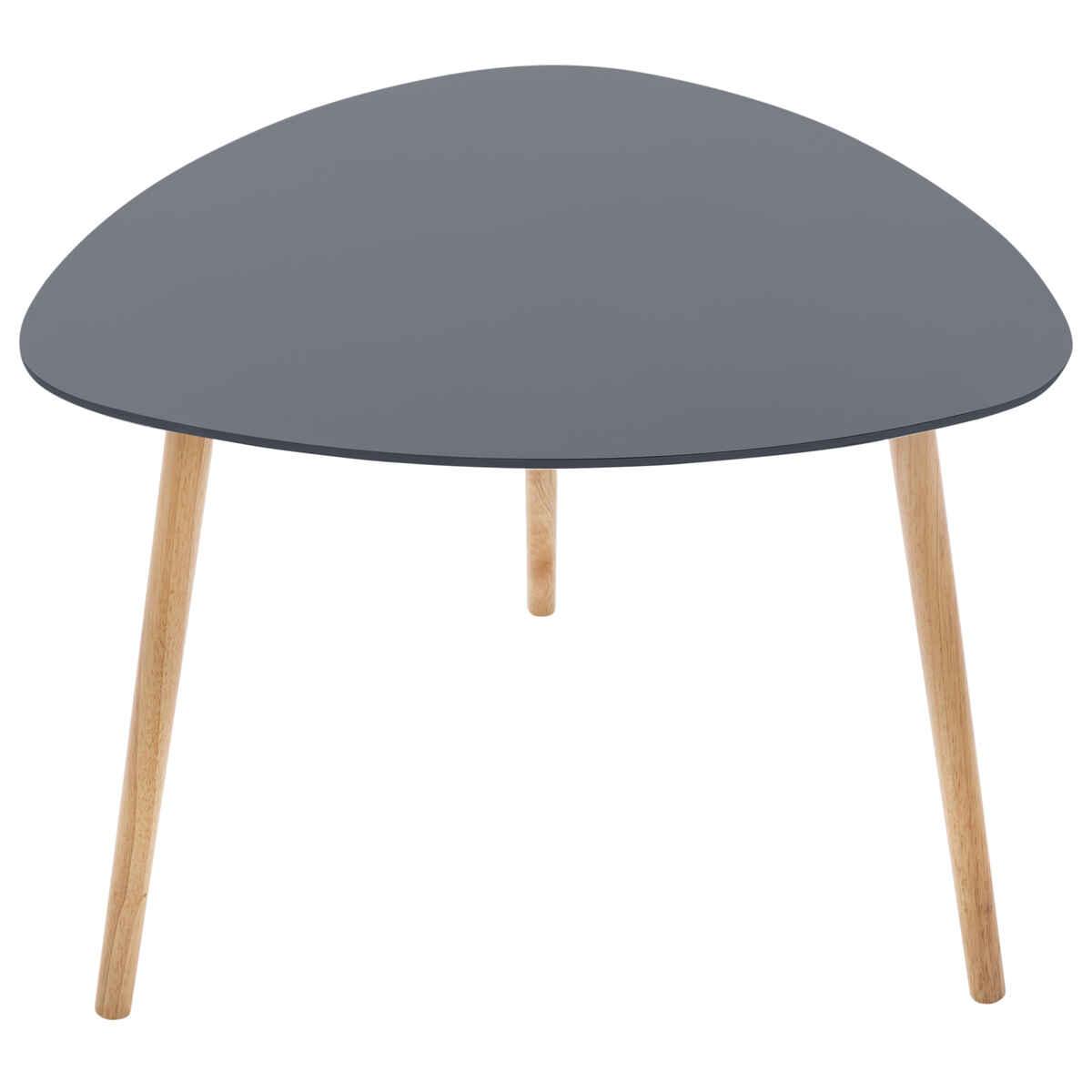 TABLE CAFE MILEO GRIS FONCE