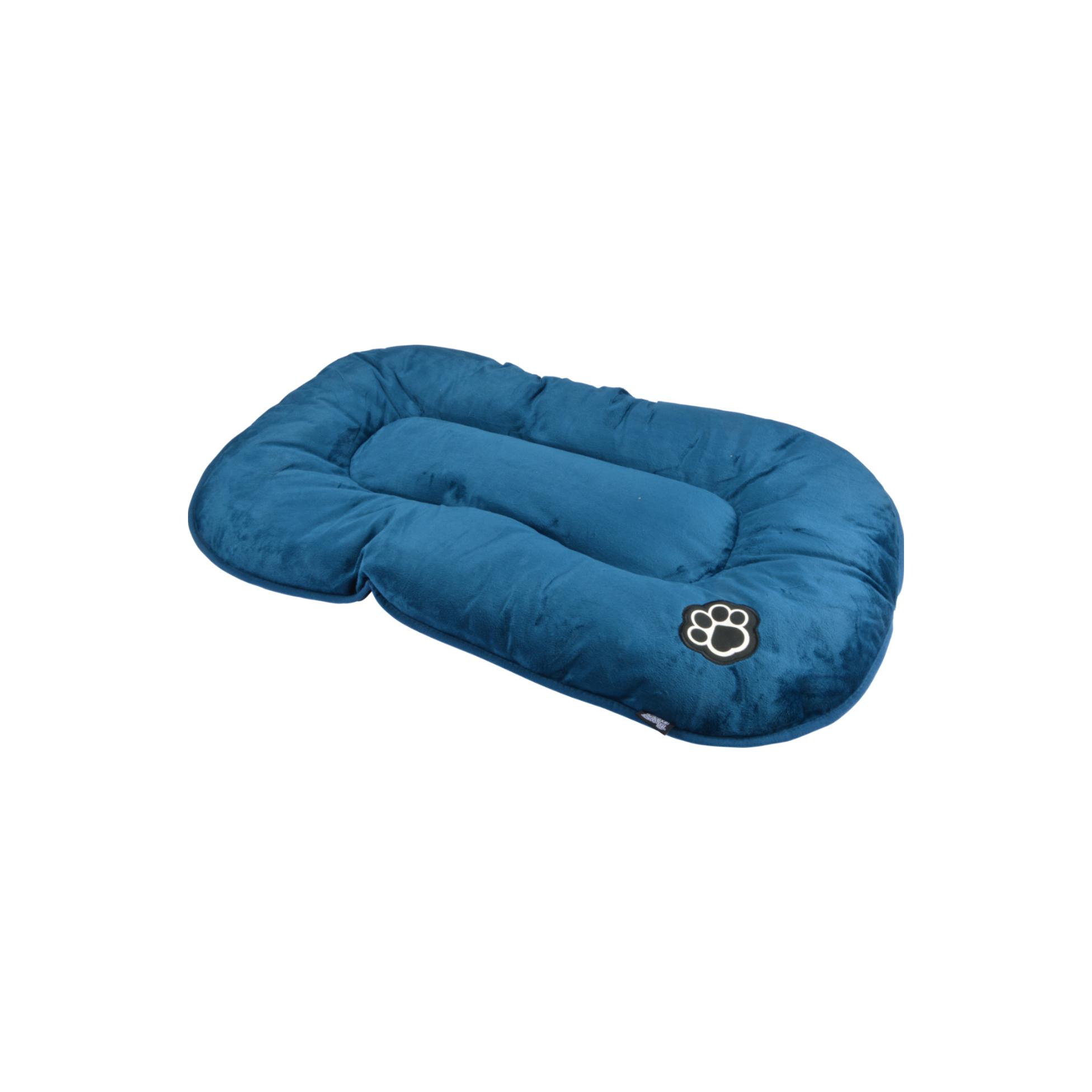 COUSSIN FLOCON REVERSIBLE 69X44CM PATCHY EMERAUDE CHARBON
