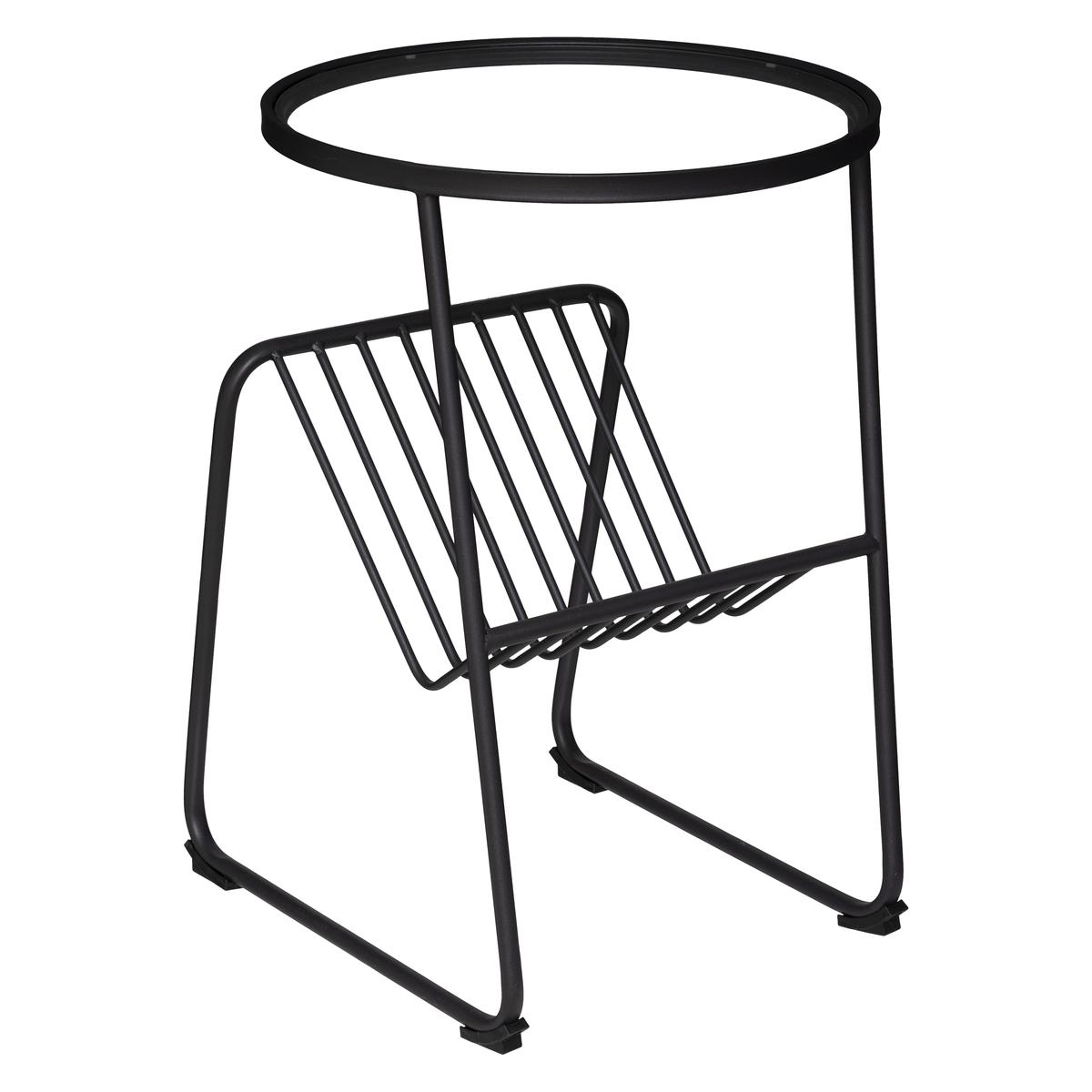 TABLE CAFE PORTE REVUE JOY NOIR