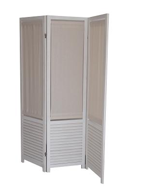 PARAVENT BOIS PANNEAUX X3 170CM