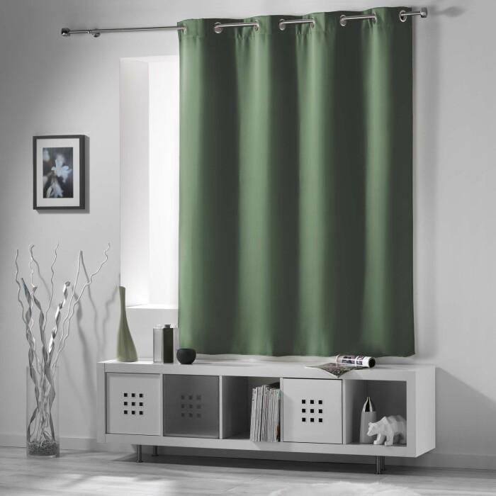 RIDEAU A OEILLETS 135X180CM OCCULT UNI OCCULT KAKI