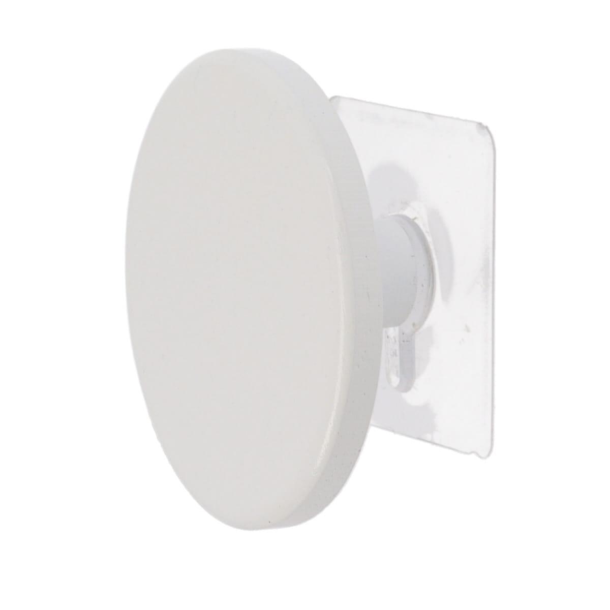 PATERE BAMBOU D.8.5CM PEINT SUR STICKER BLANC