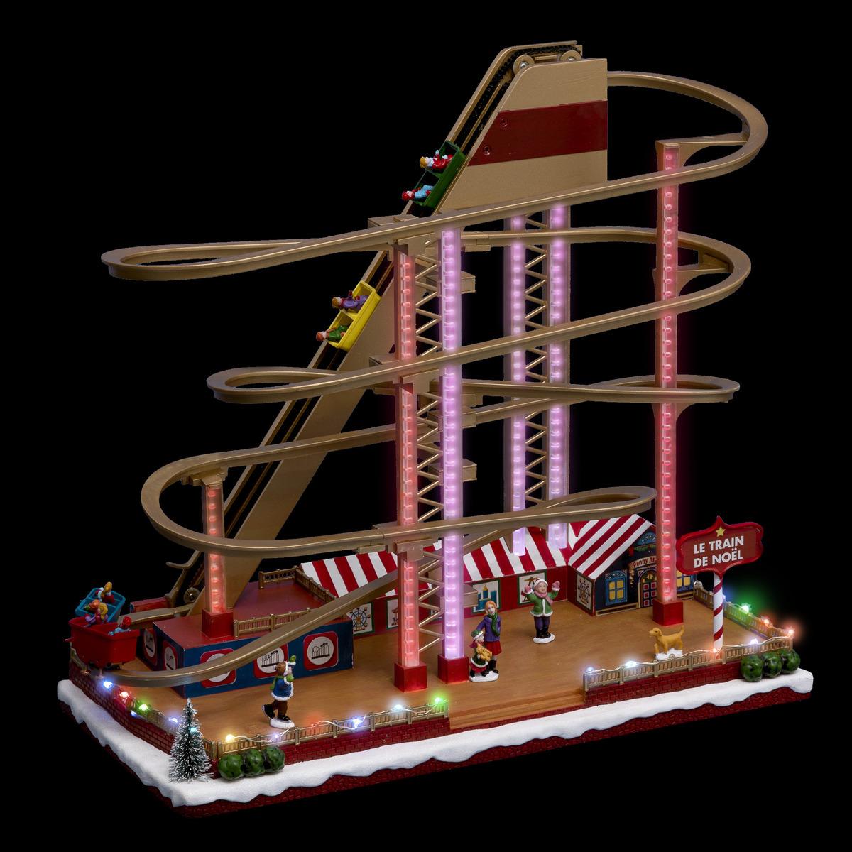 NUM 425 VILLAGE DE NOEL GRANDE DESCENTE 25 LEDS