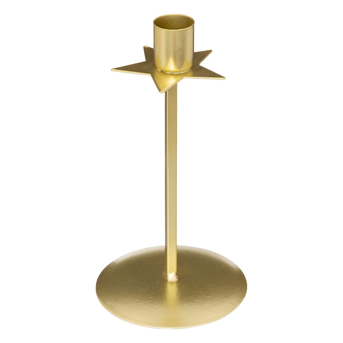 PHOTOPHORE CHANDELLE ETOILE 18CM