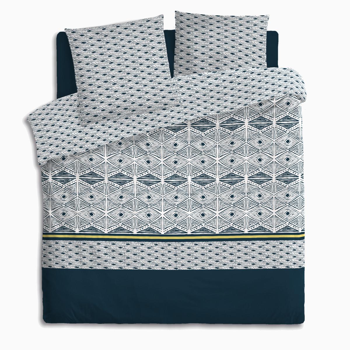 PARURE IMPRIMEE PERCALE TIHORA 240X220CM
