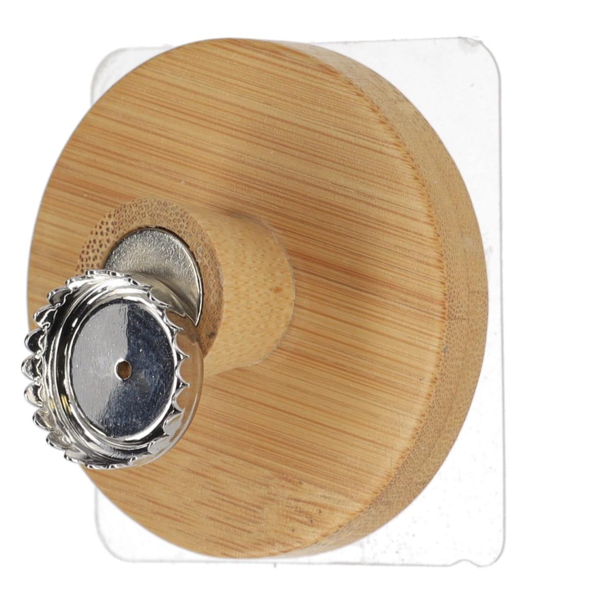 PORTE SAVON MAGNETIQUE METAL BAMBOU