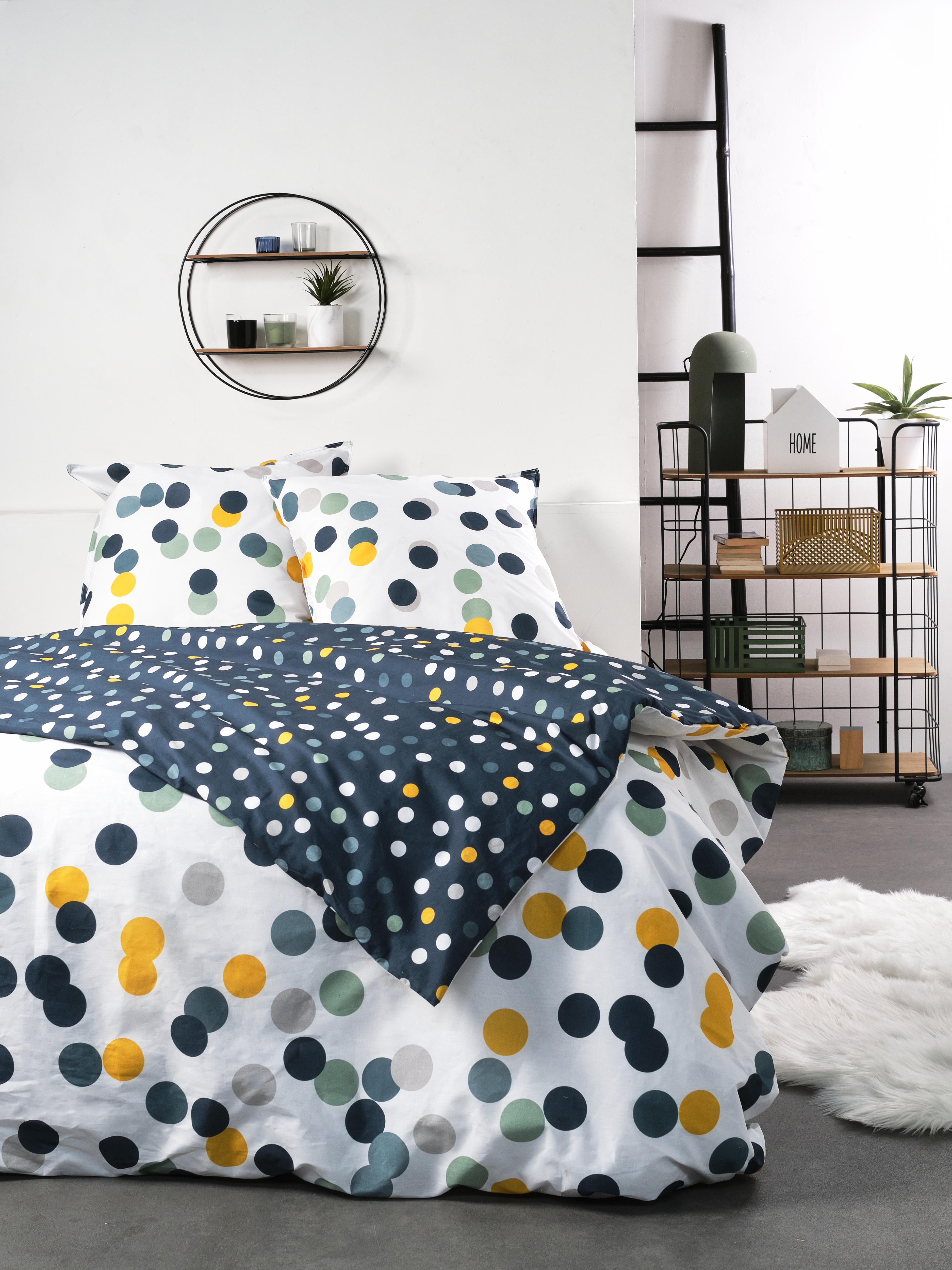 PARURE 200X210CM ET TAIE OREILLER 65X65CM 57 FILS MODELE 5