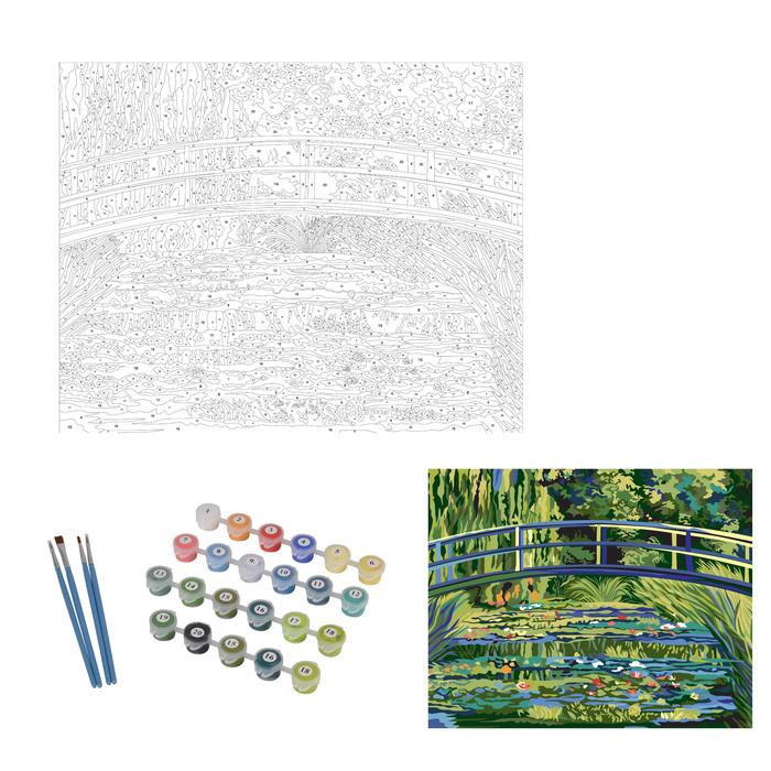 PEINTURE PAR NUMEROS LE PONT JAPONAIS MONET