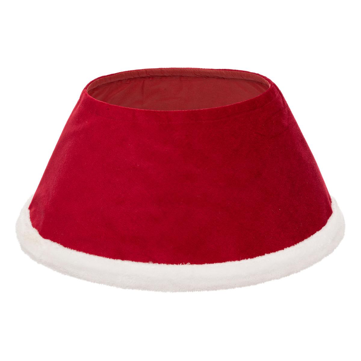 PIED DE SAPIN ROUGE BLANC D.56CM