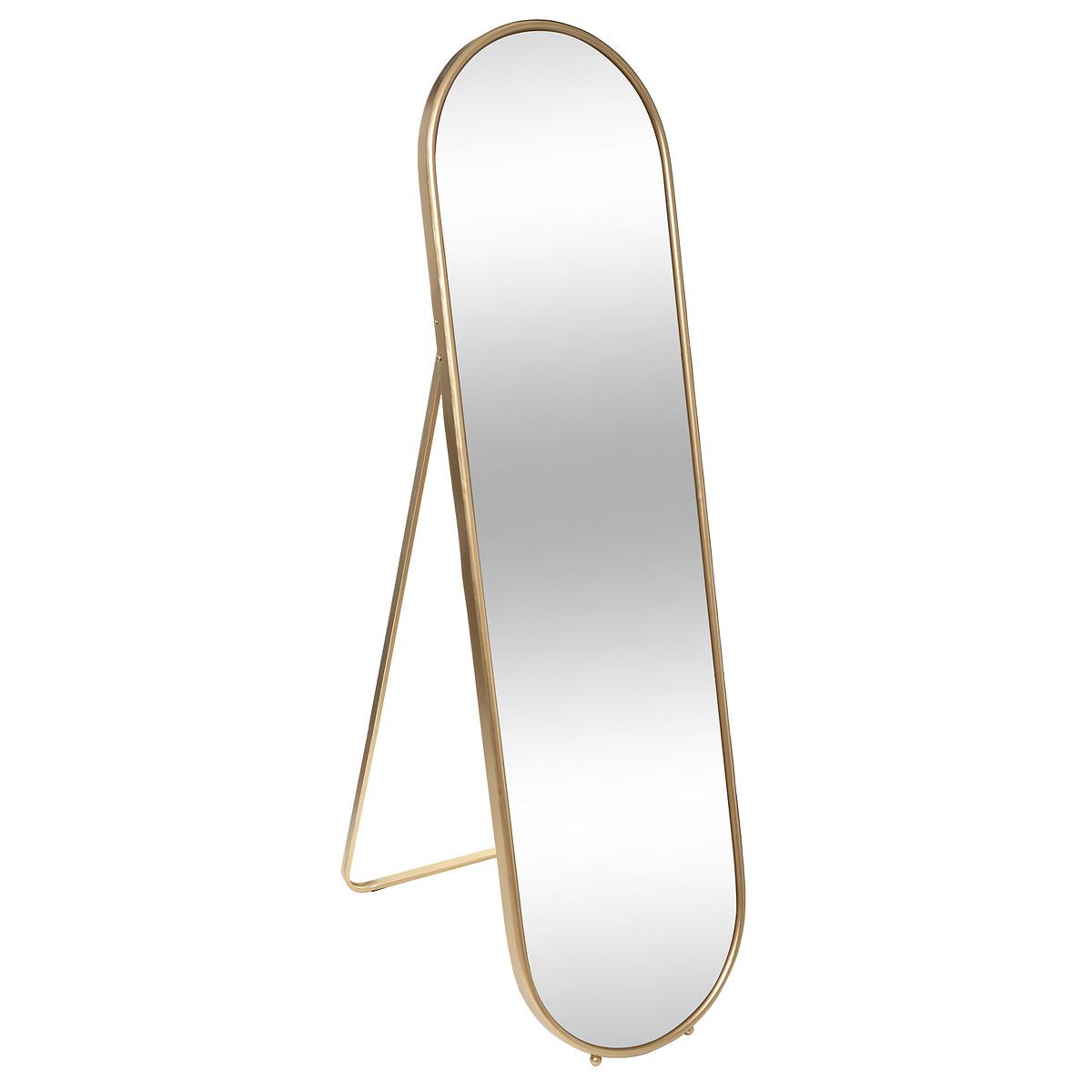 MIROIR SUR PIED METAL EDITION D.160X43.5CM