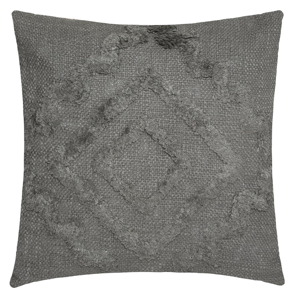 COUSSIN TUFTE INCA GRIS 40X40CM
