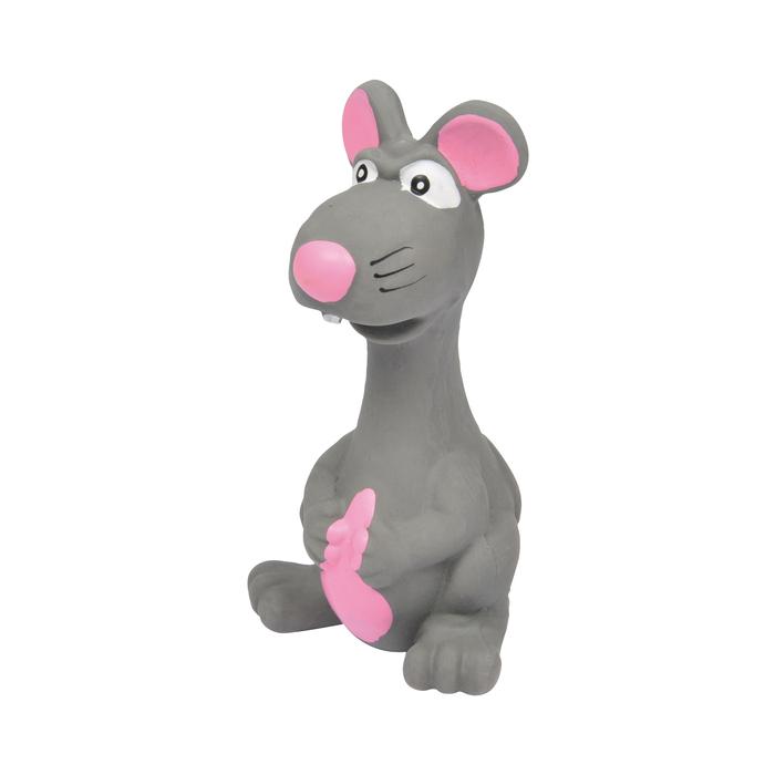 SOURIS EN LATEX 14.5X8CM