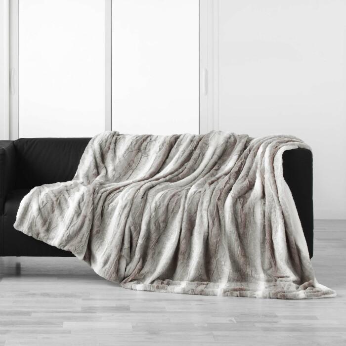 PLAID 180X220CM IMITATION FOURRURE SHERPA SVEN