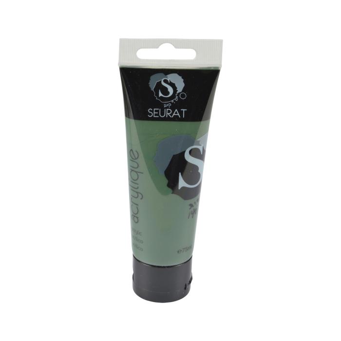 PEINTURE ACRYLIQUE TUBE 75ML VERT PIN