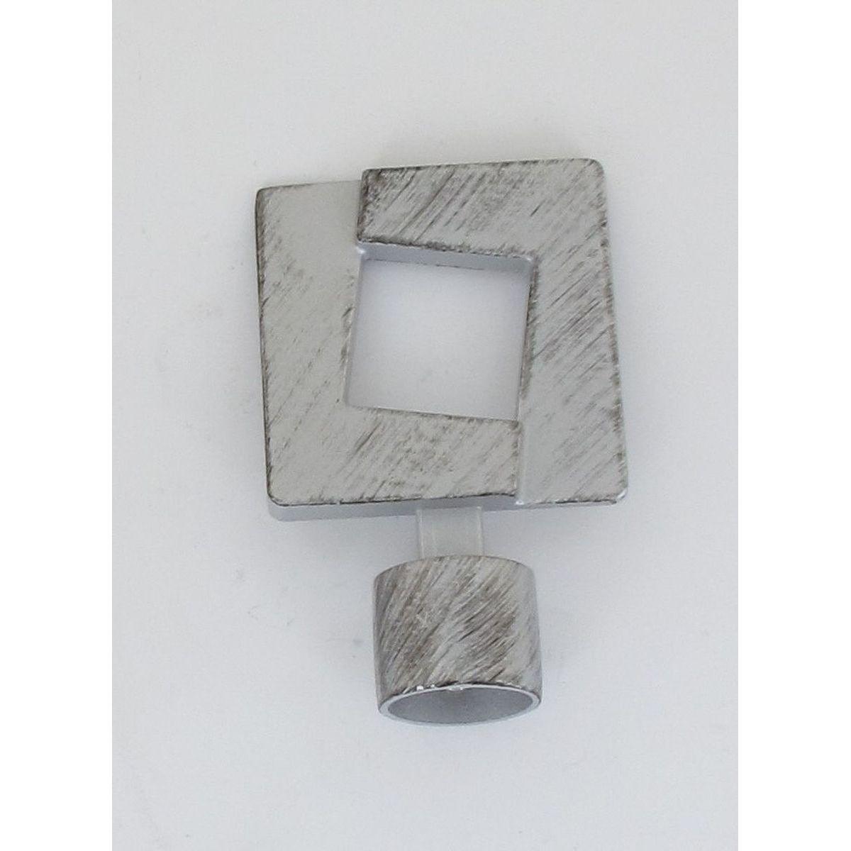 EMBOUT UPPER EAST SIDE D20 X2 ARGENT NOIR